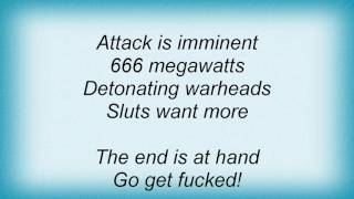 Impaled Nazarene - Nuclear Metal Retaliation Lyrics