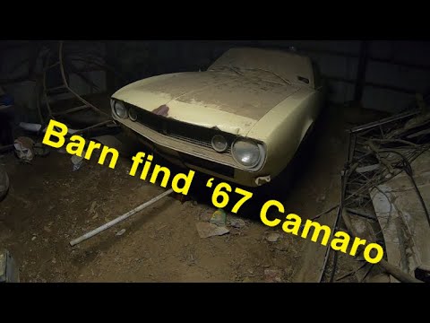 67’ Barn Find Camaro FIRST START!!!!