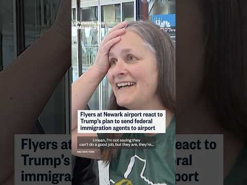 Flyers react to plan to send federal agents to airports