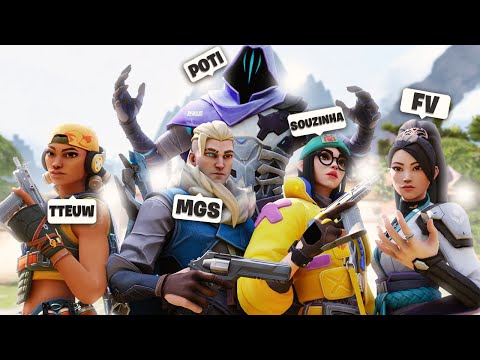 Quando CINCO RADIANTES jogam juntos!