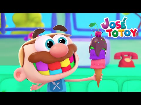 Cerita Kartun Anak-Anak | José Totoy dan Menara es krim | Mainan Bahasa Indonesia!