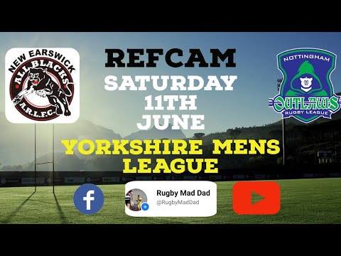 [2nd Half Glitchy] New Earswick All Blacks v Nottingham Outlaws - Full Match - RefCam