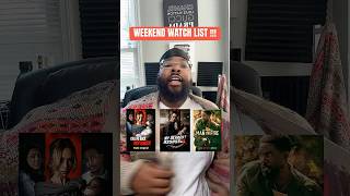 WEEKEND WATCHLIST #manonfire #netflix #tubi #givemebackmybaby #movies