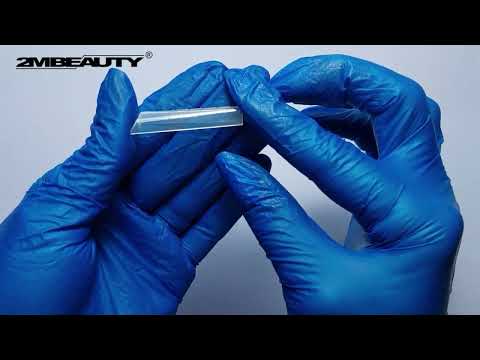Acryl Pro Gel Nail Form Half Modern Almond - 120 darabos