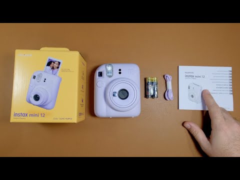 Unboxing the Instax Mini 12