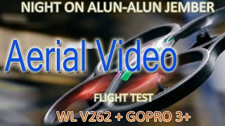 preview picture of video 'Night At Alun-Alun Jember With WL V262'
