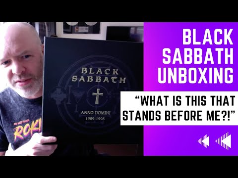 Black Sabbath - Unboxing the Anno Domini 1989 - 1995 Box Set