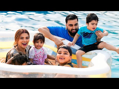 Full Family Pool Party