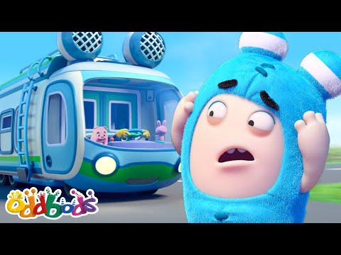 Crazy Car Trouble! 🚘 | Oddbods | Funny Cartoons for Kids | Moonbug Kids Express Yourself!