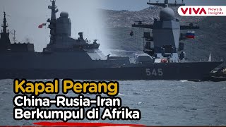 Download lagu Russian, Chinese, and Iranian warships gather for military exercises in Africa mp3