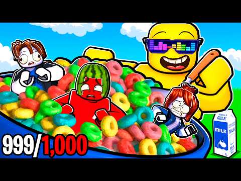 FILL THE CEREAL BOWL (Roblox)