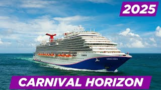 Carnival Horizon Cruise Ship Tour 2025 | SkyRide, WaterWorks, Dining & Entertainment