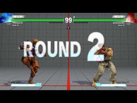 SFV~ Dhalsim (YMCMochi) vs. Ryu (MCZ Daigo Umehara) HD 9