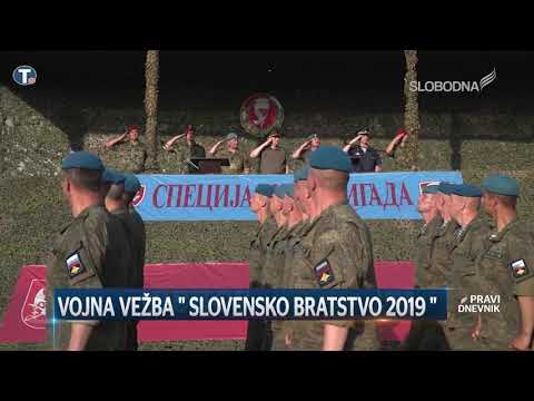 Vojna vezba "Slovensko bratstvo 2019" (Pravi Dnevnik 15. jun 2019.)