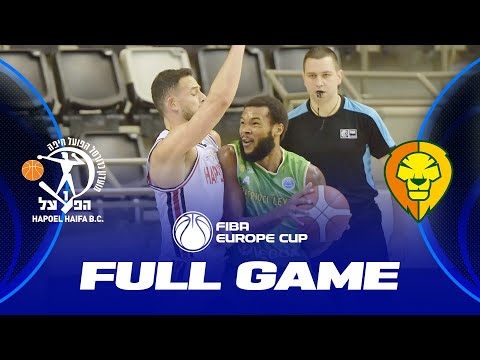 Hapoel B-Cure Laser Haifa v Patrioti Levice | Full Basketball Game | FIBA Europe Cup 2022-23