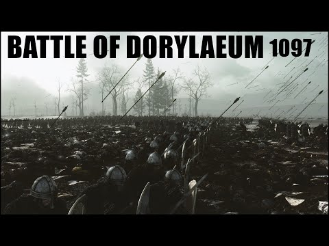 BATTLE OF DORYLAEUM 1097 l FIRST CRUSADE Cinematic Video l Medieval Kingdoms 1212 AD