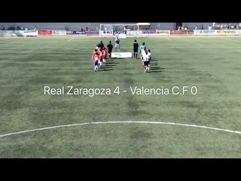 RESTV / Real Zaragoza 4 - Valencia C.F 0 / ALEVÍN / Final ORO