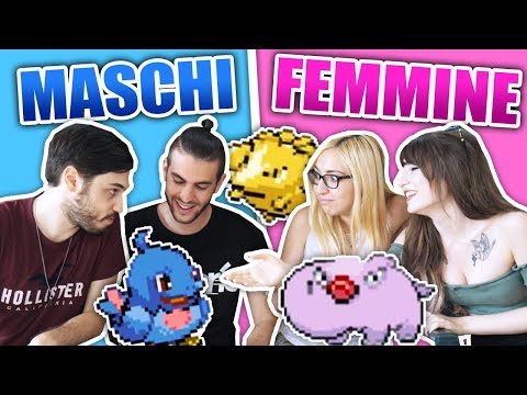 MASCHI VS FEMMINE - Riesci ad indovinare le FUSIONI Pokémon? w/ Erenblaze Lullaby Michelle