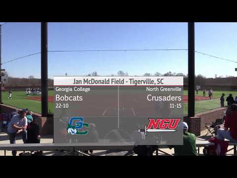NGU Softball 2019 - North Greenville vs. Georgia College (Game 2)