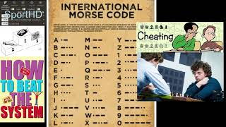 Cheating codes in Chess: Morse Code or something more advanced