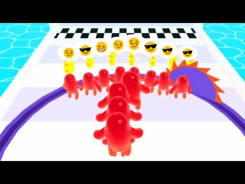 Join Blob Clash 3D Game All Level Gameplay Android, iOS Walkthrough New Update Game JBC3D75