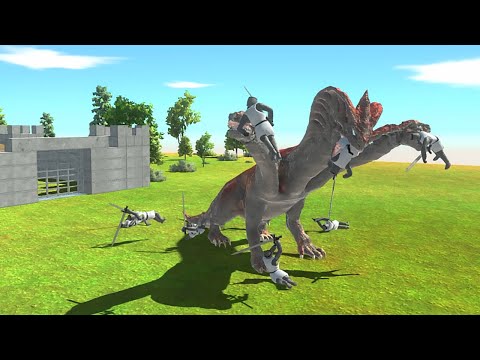 NEW UNIT HYDRA Attacks the Castle - Animal Revolt Battle Simulator