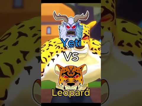 Yeti vs Leopard #roblox#bloxfruits #bloxfruit #gamerrobot #gaming