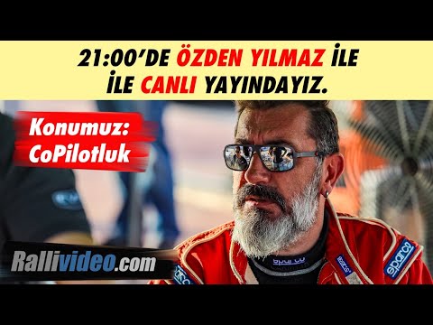RV CANLI #8 // Özden Yılmaz ile canlı yayında CoPilotluğu ve görevlerini konuşacağız