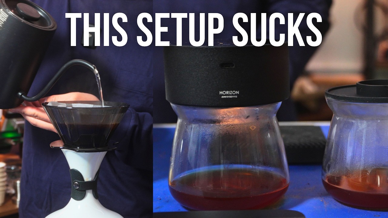 This Setup Sucks - GX2 Siphon Brewer + Acaia Horizon