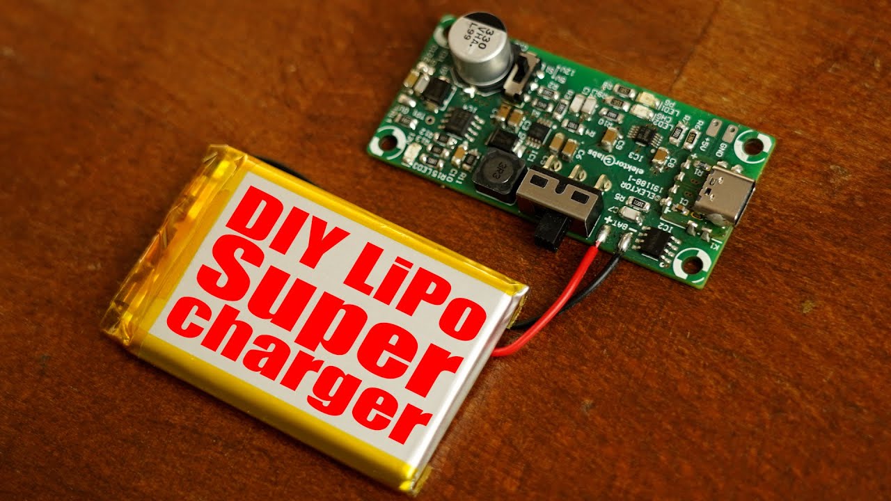 DIY LiPo Supercharger! (Charge, Protect, 5V/12V Boost V2)