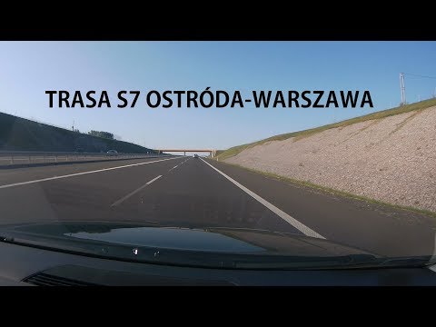 Trasa S7 E77   OSTRÓDA-WARSZAWA  Timelapse Expressway