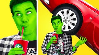 ¡SUPERHÉROES EN LA ESCUELA! || Divertidos monstruos rápidos y fuertes, y bromas por 123 GO! BOYS