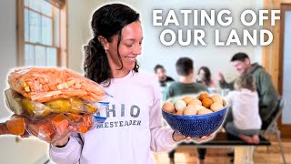 Living Off the Land: What Our Family of 6 Eats in a Day!