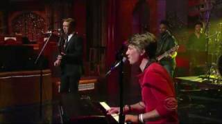 Hanson - Thinking &#39;Bout Somethin&#39; - Live on Letterman! [2010]