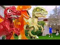 Huge Dinosaur Toys Came Alive In Our House Dinosaur Stories For Kids