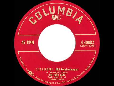 1953 HITS ARCHIVE: Istanbul (Not Constantinople) - Four Lads