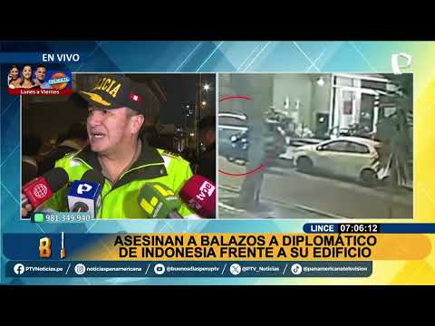 Revelan nuevas imágenes del crimen de diplomático de Indonesia en Lince (2/3)