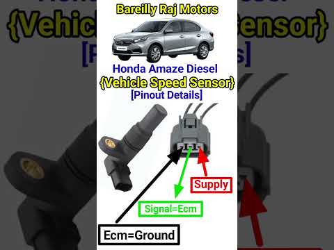 Vehicle Speed Sensor Honda Amaze !!Honda Amaze Vehicle Speed Sensor #hondasensing