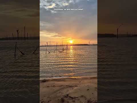 NASCER DO SOL EM PRESIDENTE FIGUEIREDO NO AMAZONAS. #shorts #pescaria #pesca #animal #rio #natureza