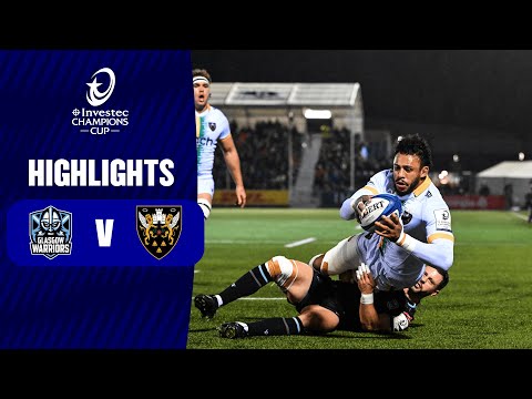 Instant Highlights - Glasgow Warriors v Northampton Saints  Round 1 │ Investec Champions Cup 2023/24