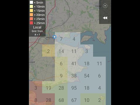 Tordenvejr over Horsens 10-05-2021