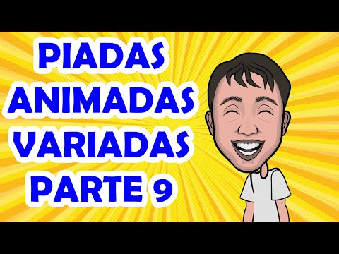 PIADAS VARIADAS ANIMADAS PARTE 9 - HUMORISTA THIAGO DIAS