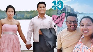 Our 10th year Anniversary| Court Marriage| Nepali Family| gateways