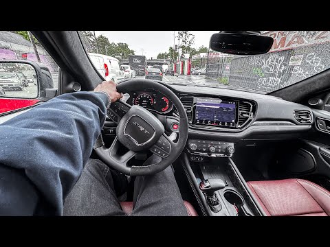 Thumbnail for CUTTING UP IN 2025 HELLCAT DURANGO LAST CALL in Los Angeles POV by Automobile, video, Car, vide