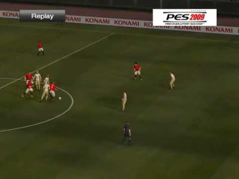 PES 2009 - Become A Legend , Manchester United "The Red Devils" No.88 , vs Middlesbrough FC