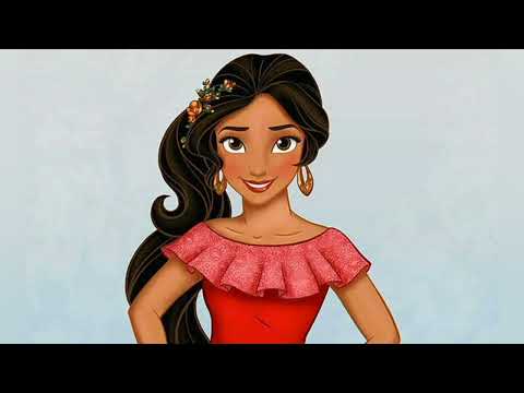 the little mer girl Part 6 raya destroy collection statue Michael Jackson Elena meet bowser