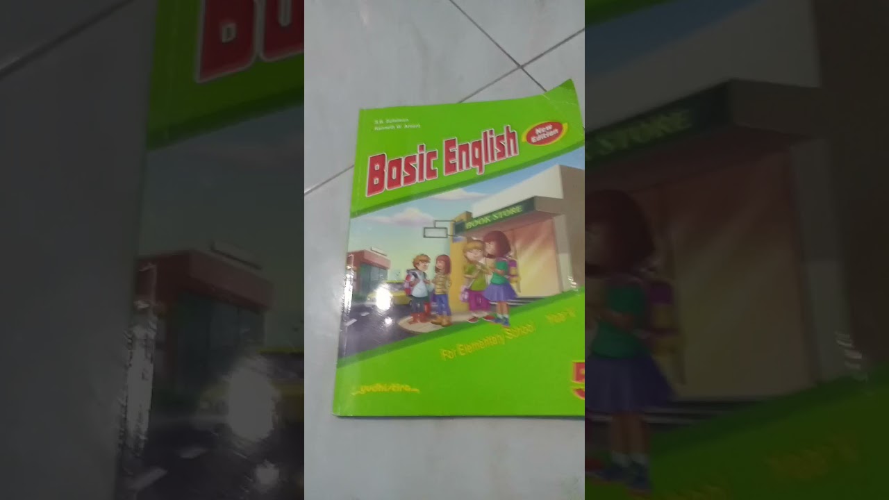 buku basic English jangan lupa subscribe ya