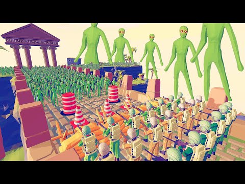 Zombies invade Desert City And Army Defense Mission - Totally Accurate Battle Simulator