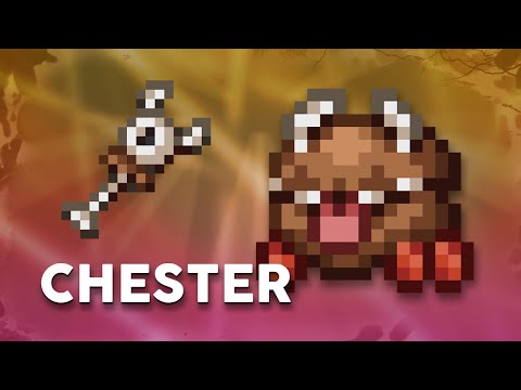 PORTABLE CHEST & A PET? - Chester - Terraria x Don't Starve