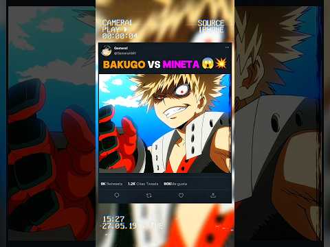 Bakugo vs Mineta ☠️💥 | #myheroacademia #edit #amv #mha #anime